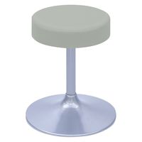 【軒先渡し】高田ベッド A型クランケチェアー Φ360mm 24989600 ビニルレザーグレー TB-1562-01(H450) 1台（直送品）