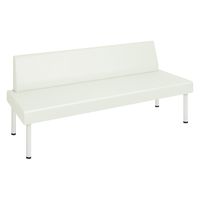 【軒先渡し】高田ベッド STスミス(01) 25298001 ビニルレザー白 TB-1489-01(120X72CM) 1台（直送品）