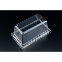 リスパック サラダ容器 バイオカップ キューブ NK25-80B PABK472 1ケース(600個(50個×12)（直送品）