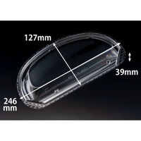 リスパック バイオ美枠半月 25-13 OC FAPV820 1ケース(600個(50個×12)（直送品）