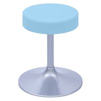 【軒先渡し】高田ベッド A型クランケチェアーΦ360mm 24989500 ビニルレザースカイブルー TB-1562-01(H400) 1台（直送品）