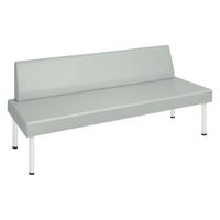 【軒先渡し】高田ベッド STスミス(01) 25298000 ビニルレザーグレー TB-1489-01(100X72CM) 1台（直送品）