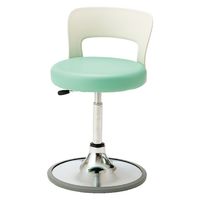 マツヨシ クランケチェア(背付) 25301601 ミントグリーン MY-N3230RB(プロテクターツキ) 1台（直送品）