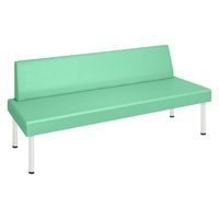 【軒先渡し】高田ベッド STスミス(01) 25298000 ビニルレザーライトグリーン TB-1489-01(100X72CM) 1台（直送品）