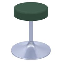 【軒先渡し】高田ベッド A型クランケチェアーΦ360mm 24989400 ビニルレザーメディグリーン TB-1562-01(H350) 1台（直送品）