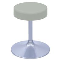 【軒先渡し】高田ベッド A型クランケチェアー Φ360mm 24989500 ビニルレザーグレー TB-1562-01(H400) 1台（直送品）