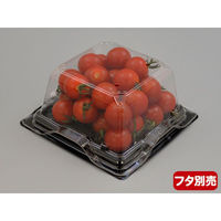 リスパック フルーツ容器 バイオカップ キューブ 13-60B ゲイト 穴4H PABK607 1ケース(600個(50個×12)（直送品）