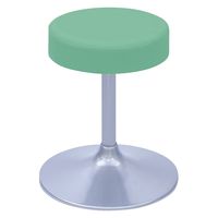 【軒先渡し】高田ベッド A型クランケチェアーΦ360mm 24989600 ビニルレザーライトグリーン TB-1562-01(H450) 1台（直送品）