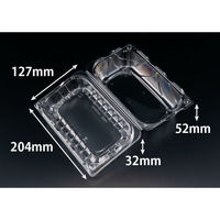 リスパック フルーツ容器 バイオ とれたて 20-13(75) PBTT486 1袋(50個)（直送品）