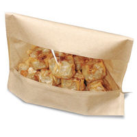 福助工業 角底袋 パノラマパック KBB18-16未晒P 0563420 1袋(100個)（直送品）