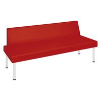 【軒先渡し】高田ベッド STスミス(02) 25298002 ビニルレザーレッド TB-1489-02(150X72CM) 1台（直送品）