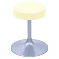 【軒先渡し】高田ベッド A型クランケチェアー Φ360mm 24989400 ビニルレザークリーム TB-1562-01(H350) 1台（直送品）