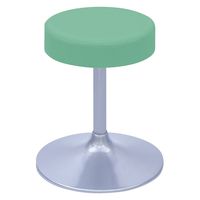 【軒先渡し】高田ベッド A型クランケチェアーΦ360mm 24989500 ビニルレザーライトグリーン TB-1562-01(H400) 1台（直送品）