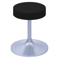 【軒先渡し】高田ベッド A型クランケチェアー Φ360mm 24989600 ビニルレザー黒 TB-1562-01(H450) 1台（直送品）