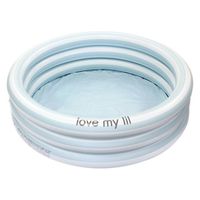 love my lili（ラブマイリル）ラウンドプール 90cm ブルーストライプ 1個