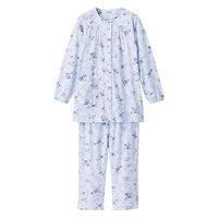 ケアファッション ワンタッチパジャマ 着替え簡単 動きやすい ウエスト調節可 婦人用 SX L 9798012 1着（直送品）