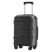DAP JOYWAY CALM スーツケース SMLスリーサイズセット BLACK BB003-2 1式（直送品）