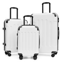 TABI LIGHT WEIGHT GUARDIA スーツケース SMLスリーサイズセット PURE WHITE BB029-2 1式（直送品）