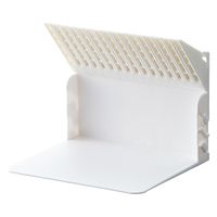 リヒトラブ 1冊でも倒れないブックスタンド Medium ホワイト A3579-0 1台