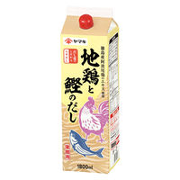 N八方だし 地鶏と鰹のだし 1.8L 紙パック 1個 ヤマキ 大容量 業務用 特大 プロ仕様