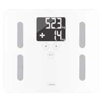 ドリテック 体重体脂肪計「クラベールプラス」ホワイト BS-247WT 1台