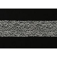 ヘッズ ウェブレースリボン-3/オフホワイト(1巻) WBL-R3 1セット(10パック×1巻)（直送品）