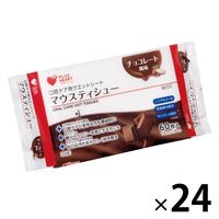 オオサキメディカル プラスハート マウスティシュー チョコレート風味 1ケース（60枚入×24パック）