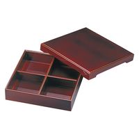 ヤマコー 裏木曽春慶塗 松花堂弁当 27436 1個（直送品）