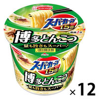 エースコック スーパーカップ1.5倍 とんこつラーメン 1セット（12個）