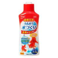 金魚元気うるおう水づくり カルキ抜き 速効性 計量キャップ付 国産 300ml 1個 ジェックス