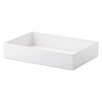 吉川国工業所 タイディアップボックス S3725（ボックス浅型） ホワイト TD-04_W 1個