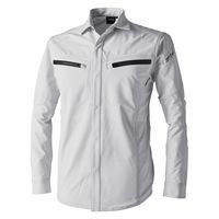 TS DESIGN TSエコダブルライトクロスロングスリーブシャツ SGY 5L 5605-25-5L 1着（直送品）