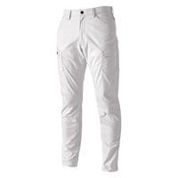 TS DESIGN ESストレッチRIPSTOPメンズカーゴパンツ ホワイト L 6414-5-L 1着（直送品）