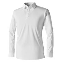 TS DESIGN TSDEOドライロングスリーブポロシャツ ホワイト SS 9075-5-SS 1着（直送品）