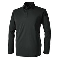 TS DESIGN TSDEOドライロングスリーブポロシャツ ブラック LL 9075-95-LL 1着（直送品）