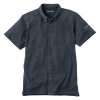 イーブンリバー SOFTDRY ニットシャツ半袖 チャコール 4L NR516-12-4L 1着（直送品）