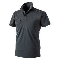 イーブンリバー ドライシールポロシャツ(半袖) チャコール 3L NX416-12-3L 1着（直送品）