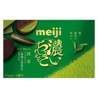 明治 濃いちょこれえと抹茶チョコサンド 4902777217970 1セット(6枚×10個)（直送品）