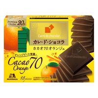 森永製菓 カレドショコラカカオ70オランジュ 4902888261312 1セット(86g×6個)（直送品）