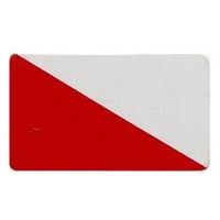 エスティーメディカル 救護標識(シグナル小)半赤 半赤(小) 20524101 Fukumi FK-SCW(10マイイリ) 1箱(10入)（直送品）