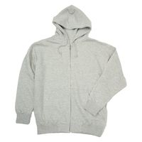 ボンマックス 10オンス フードジップパーカ(裏パイル) アッシュ M MS2134 1枚（直送品）