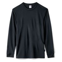 トムス ヘビーウェイトLSTシャツ スモークブラック XL 00110-CLL