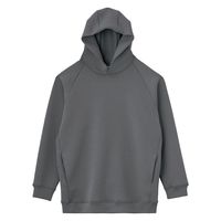 ボンマックス ドライストレッチプルオーバーパーカ(ポリジン加工) モクグレー XXL MS2132 1枚（直送品）