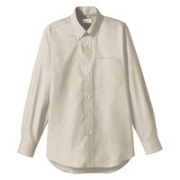 ボンマックス オックスフォード長袖シャツ ベージュ LL FB4510U 1枚