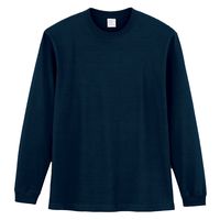 ボンマックス 5.6オンスハイグレードロングスリーブTシャツ(カラー) ネイビー M MS1612 1枚（直送品）