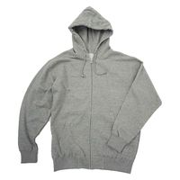 ボンマックス 10オンス フードジップパーカ(裏パイル) モクグレー M MS2134 1枚（直送品）