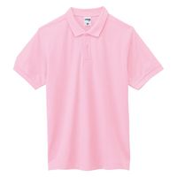 ボンマックス CVC鹿の子ドライポロシャツ ライトピンク S MS3113 1枚（直送品）