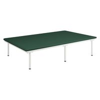 【軒先渡し】高田ベッド SD訓練台 25297802 ビニルレザーメディグリーン TB-1486(120X200X45CM 1台（直送品）