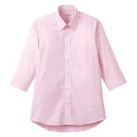 ボンマックス オックスフォード七分袖シャツ ピンク 4L FB4555U 1枚（直送品）