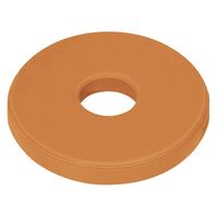 【軒先渡し】高田ベッド 円座クッション 25284900 ビニルレザーオレンジ TB-1449(40X5CM) 1個（直送品）